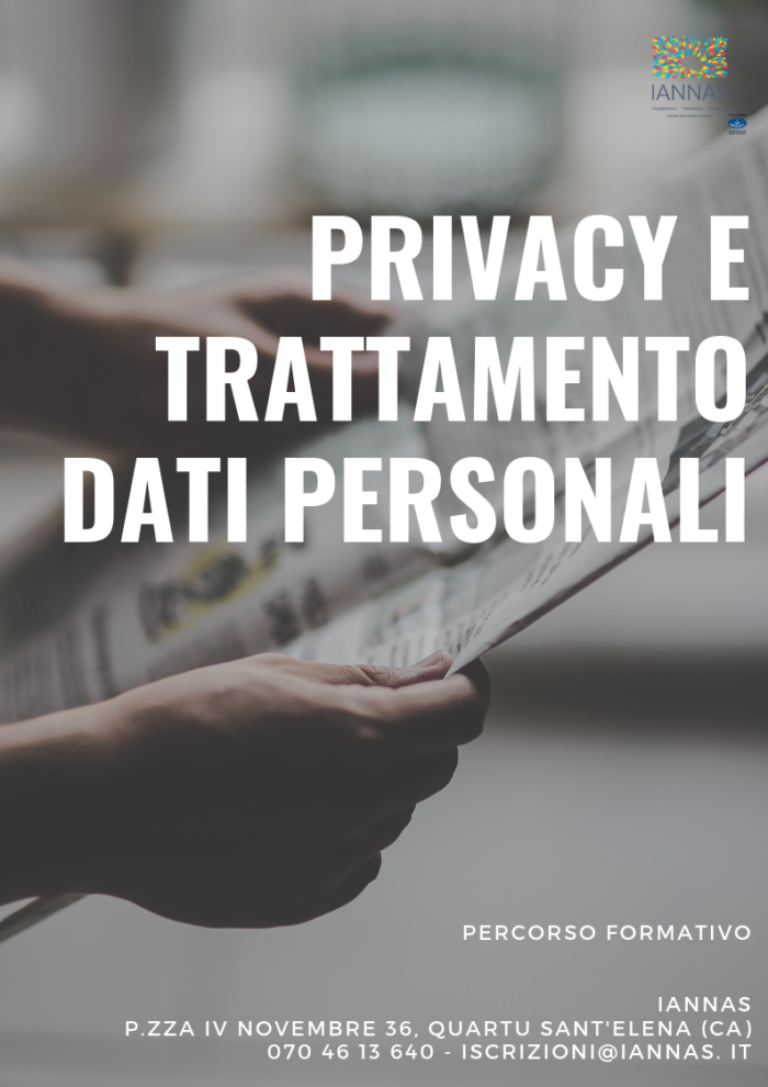 Privacy e trattamento dati personali